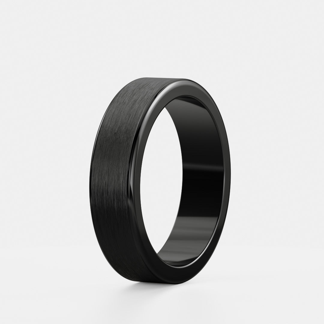 The Markos Ring - Brushed Ezi Fit Men's Ceremonial Band