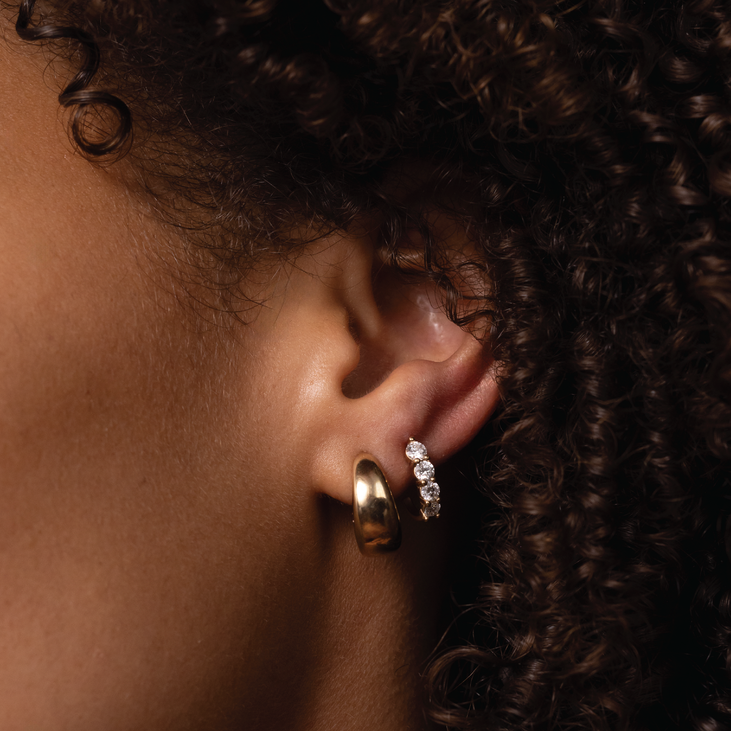 The Signature Cascading Hoop