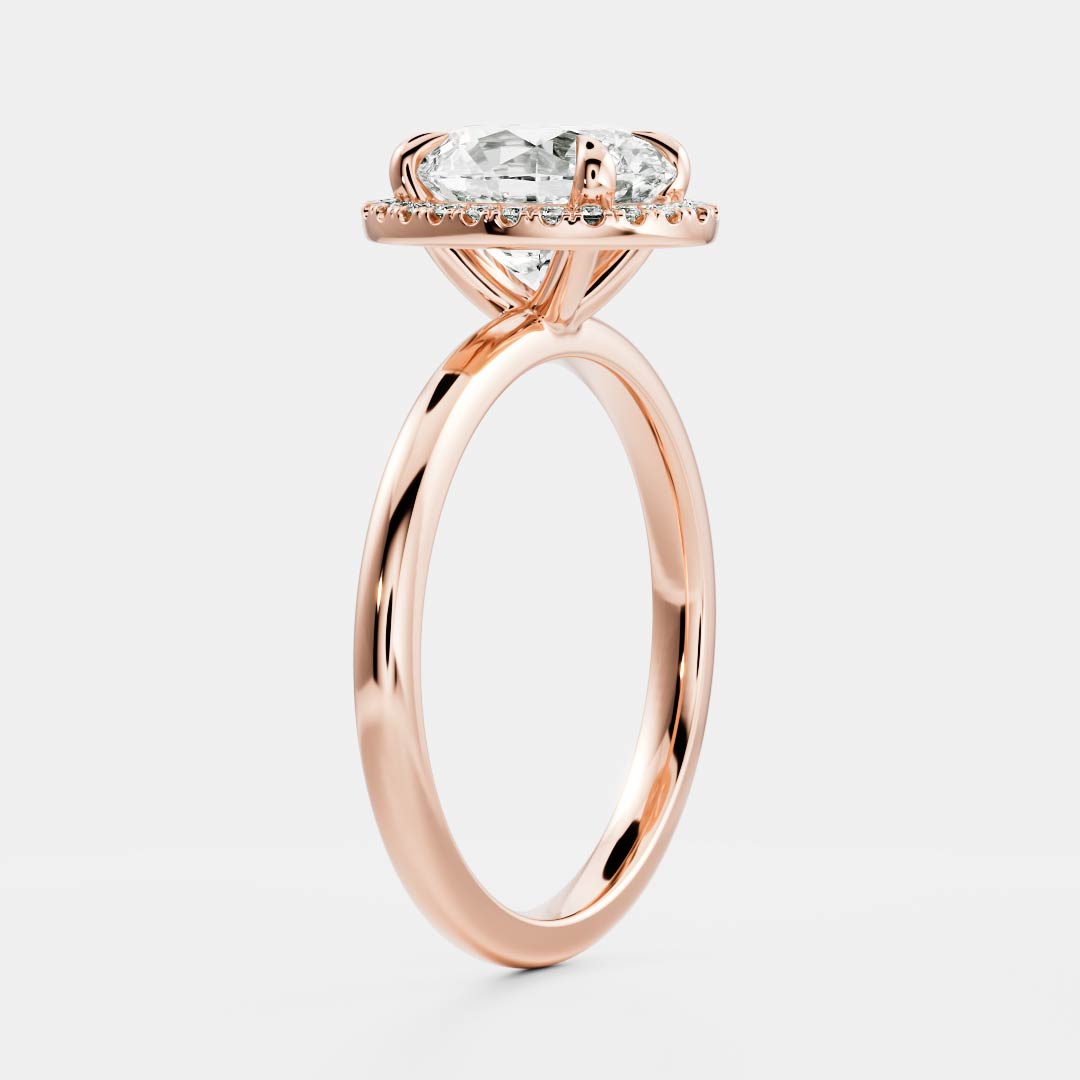 The Luise Ring® - Oval Halo