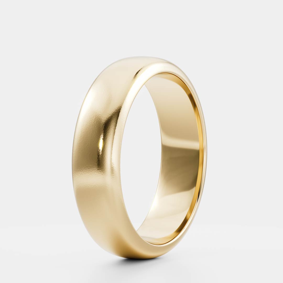 The Nikolas Ring - Brushed Classic Comfort Fit Men's Ceremonial Band