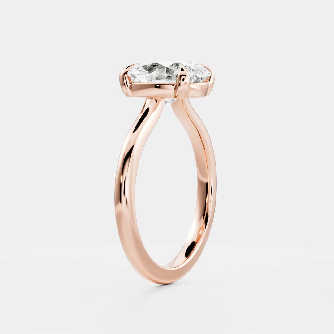 The Luise Ring® - Oval Solitaire