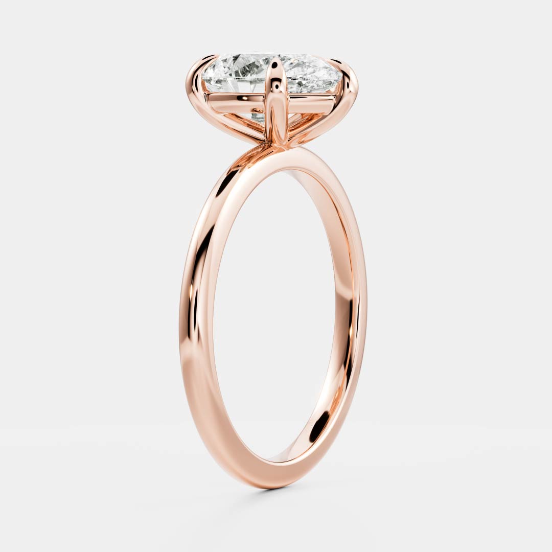 The Sophia Ring - 1.5ct Moissanite Pear Solitaire