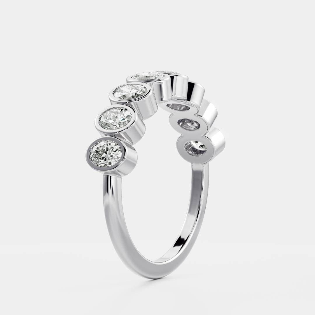 The Harper Ring - Oval Bezel Ceremonial Ring