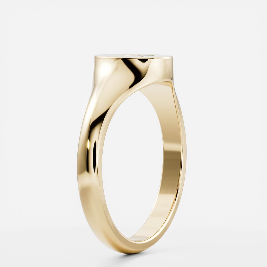 Signature Oval Signet Ring