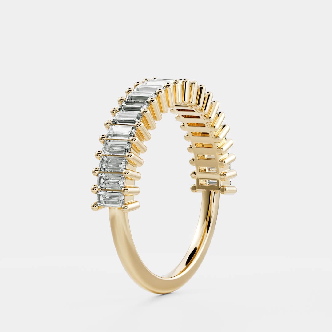 The Brea Ring - Baguette Band