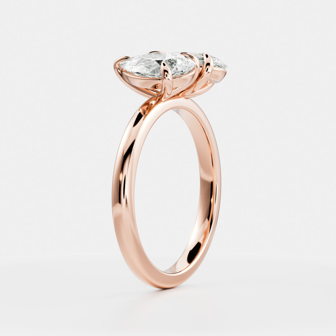 The Sophia Ring - Pear Toi et Moi