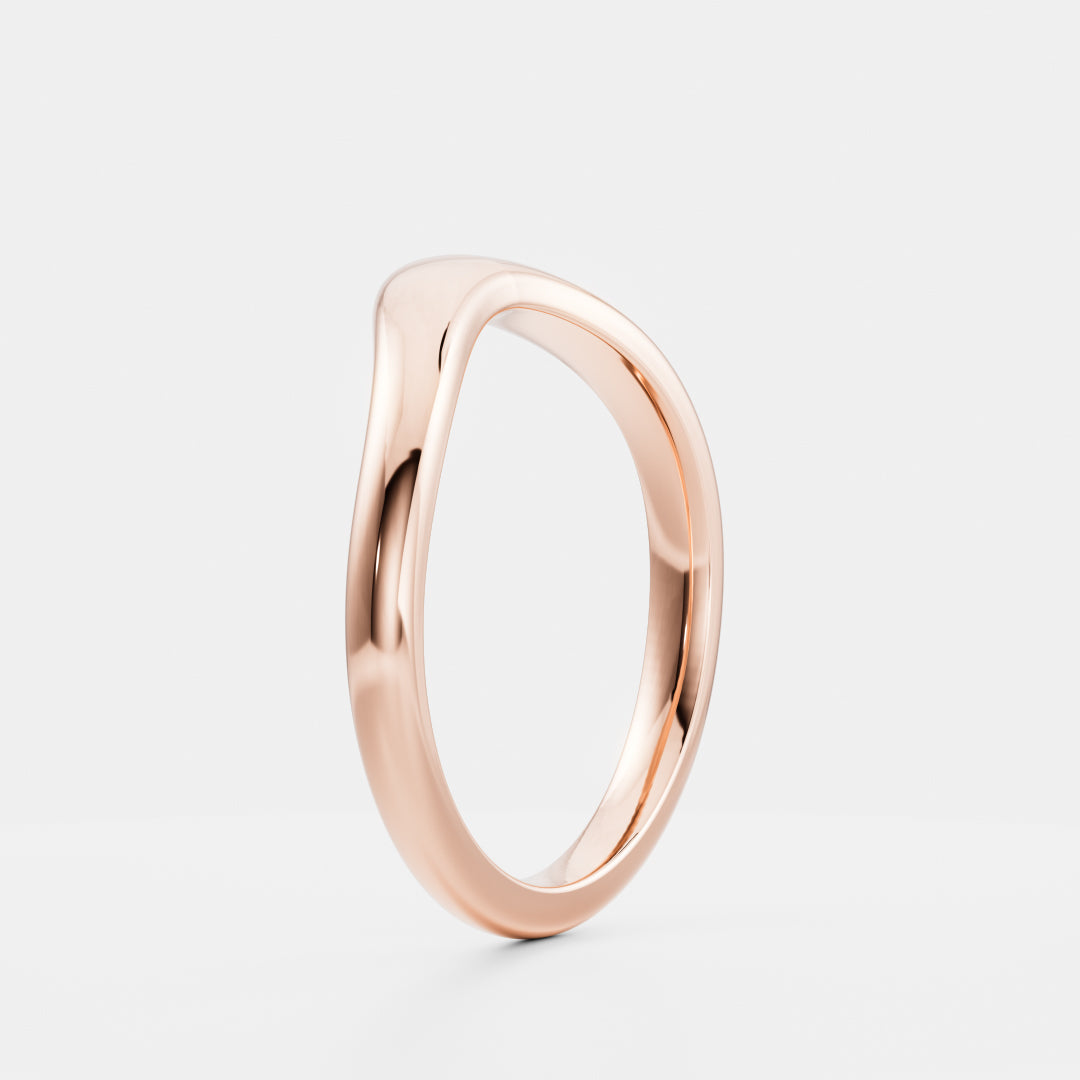 The Eve Ring - Curved Ceremonial Ring
