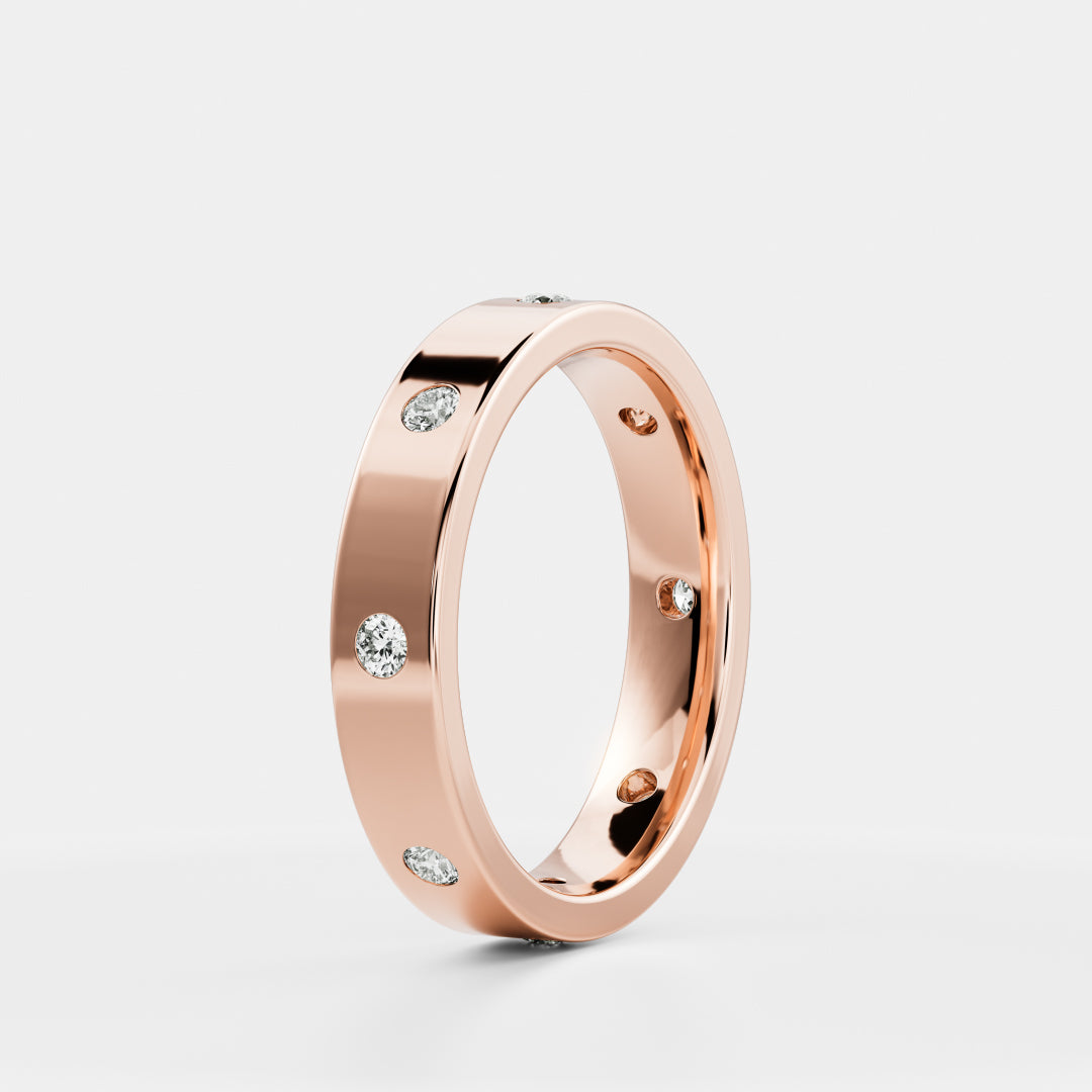The Lira Ring - Inset Statement Ceremonial Ring