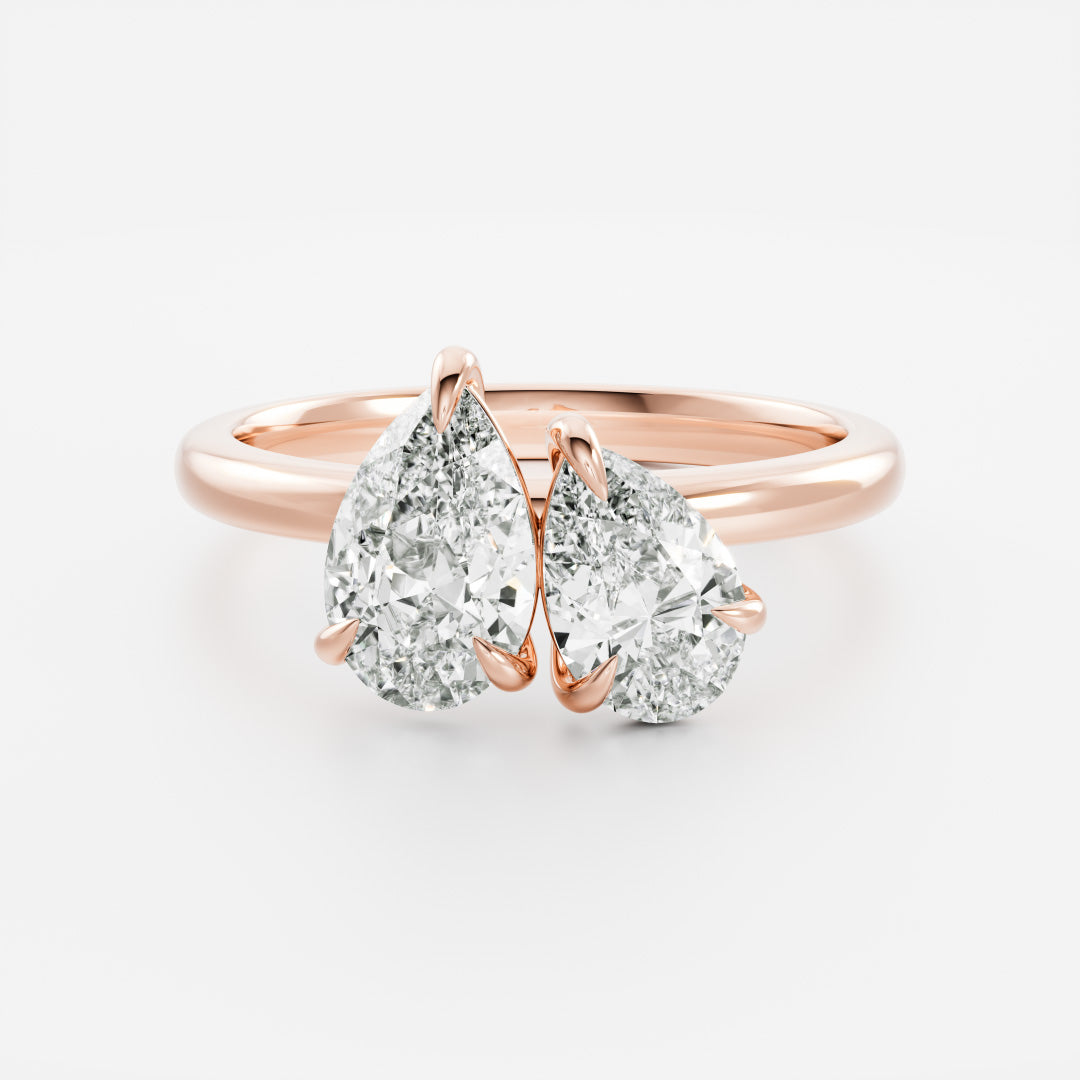 The Sophia Ring - Pear Toi et Moi