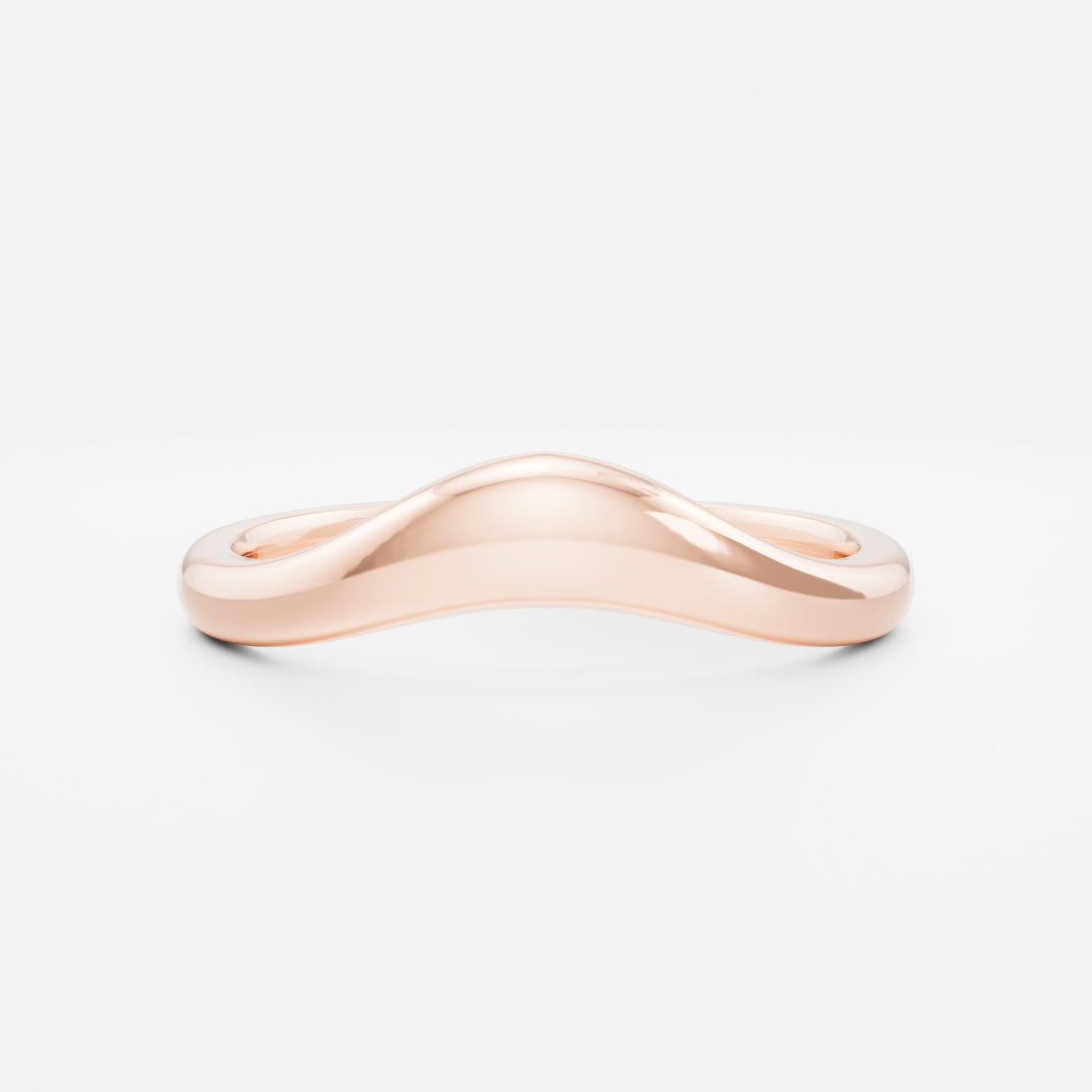 The Eve Ring - Curved Ceremonial Ring