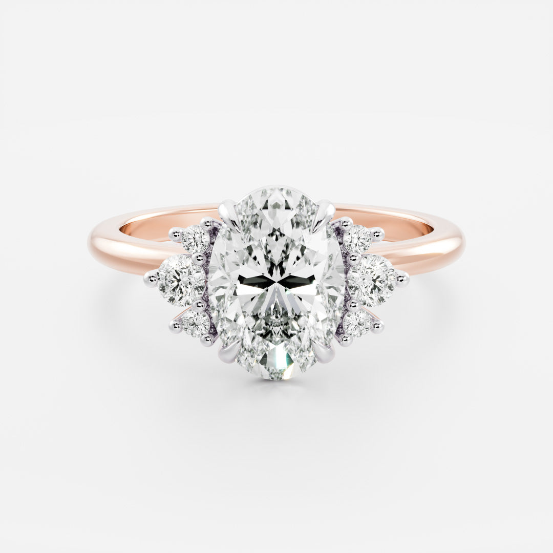 The Althea Ring - Oval Cluster