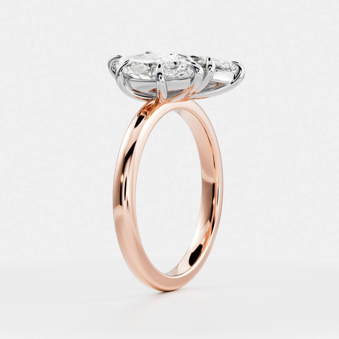 The Arie Ring - Marquise Toi et Moi