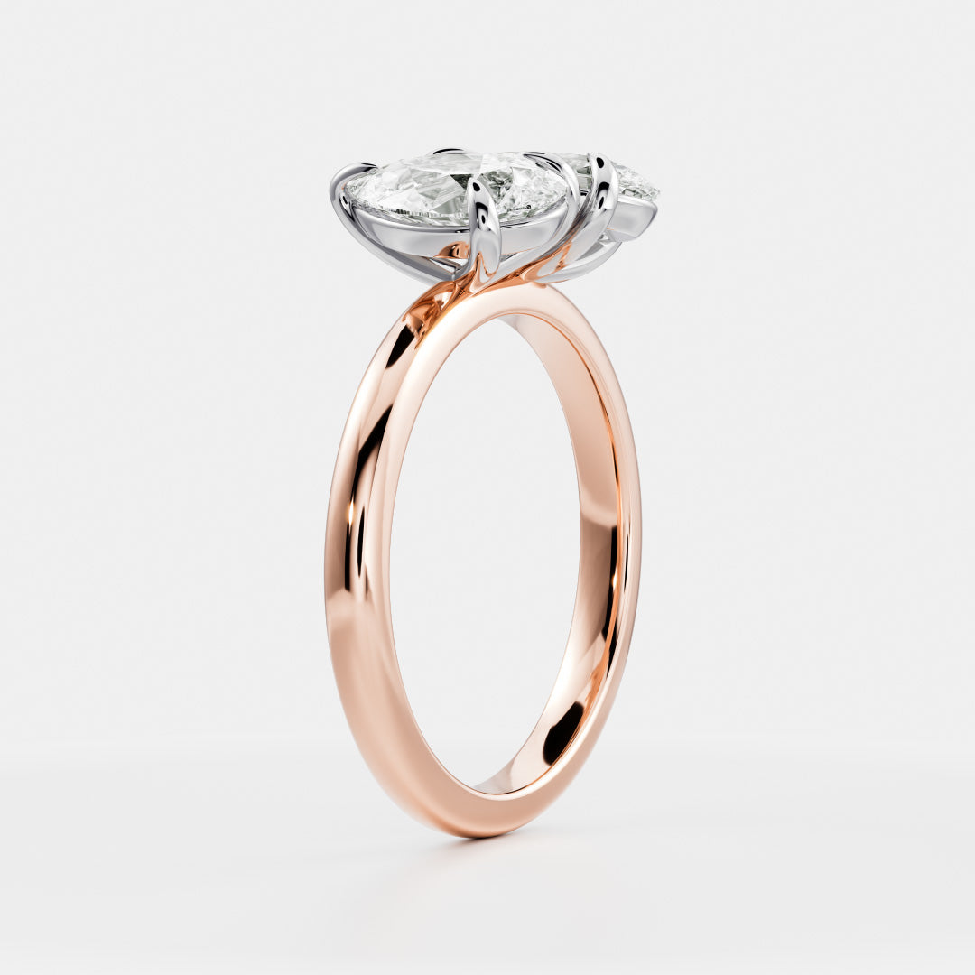 The Sophia Ring - Pear Toi et Moi