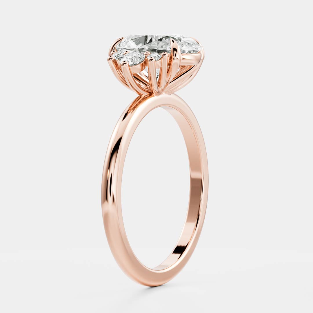 The Althea Ring - Oval Cluster