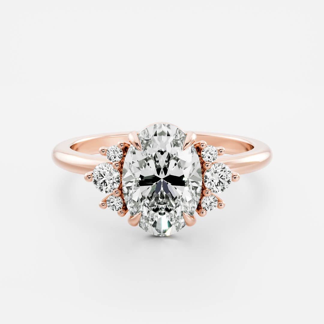 The Althea Ring - Oval Cluster