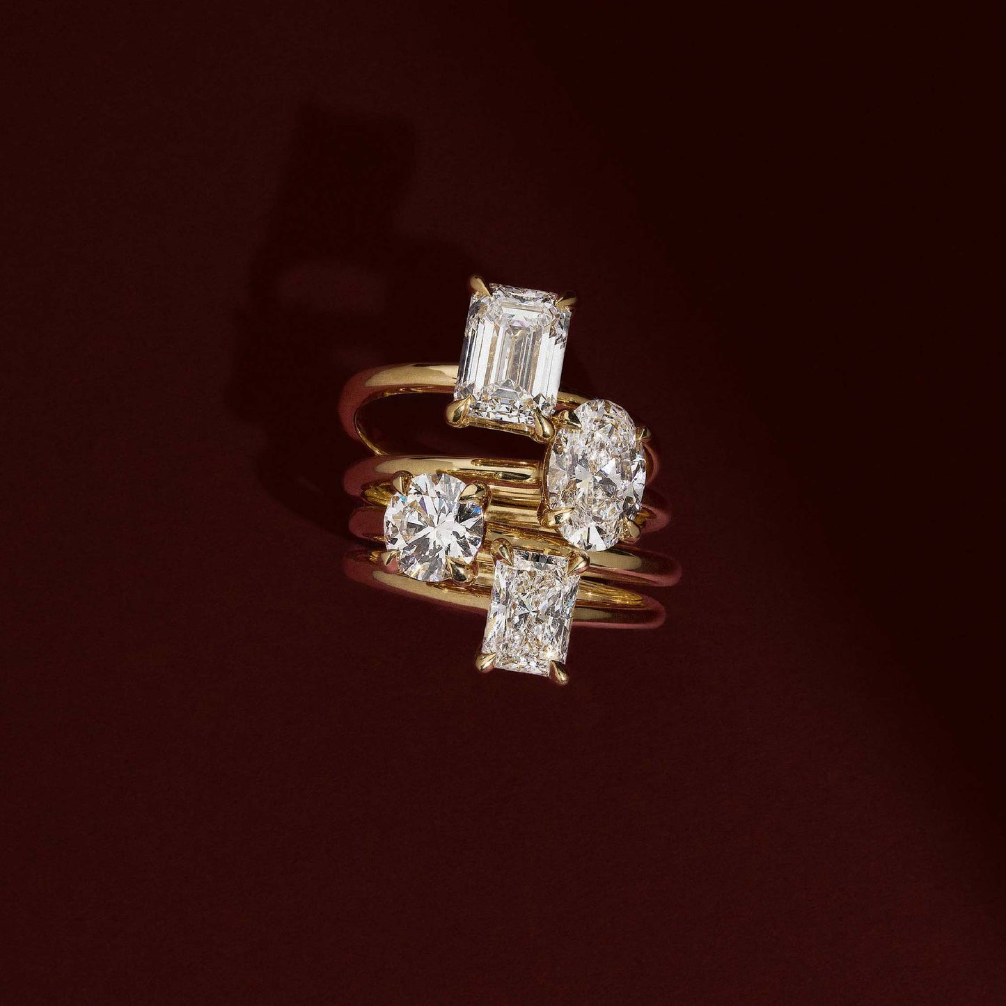The Vienna Ring - Radiant Solitaire