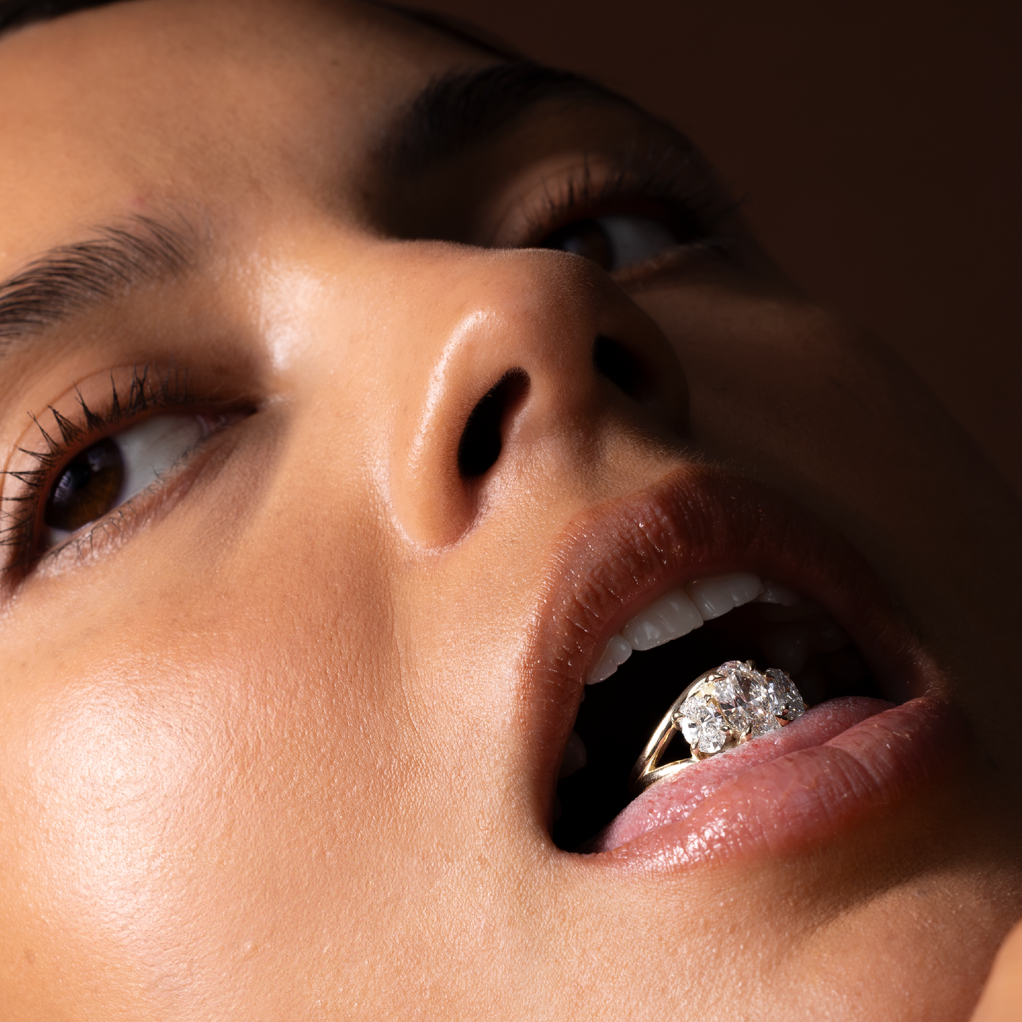 The Oriana Ring - Split Shank Oval Trilogy