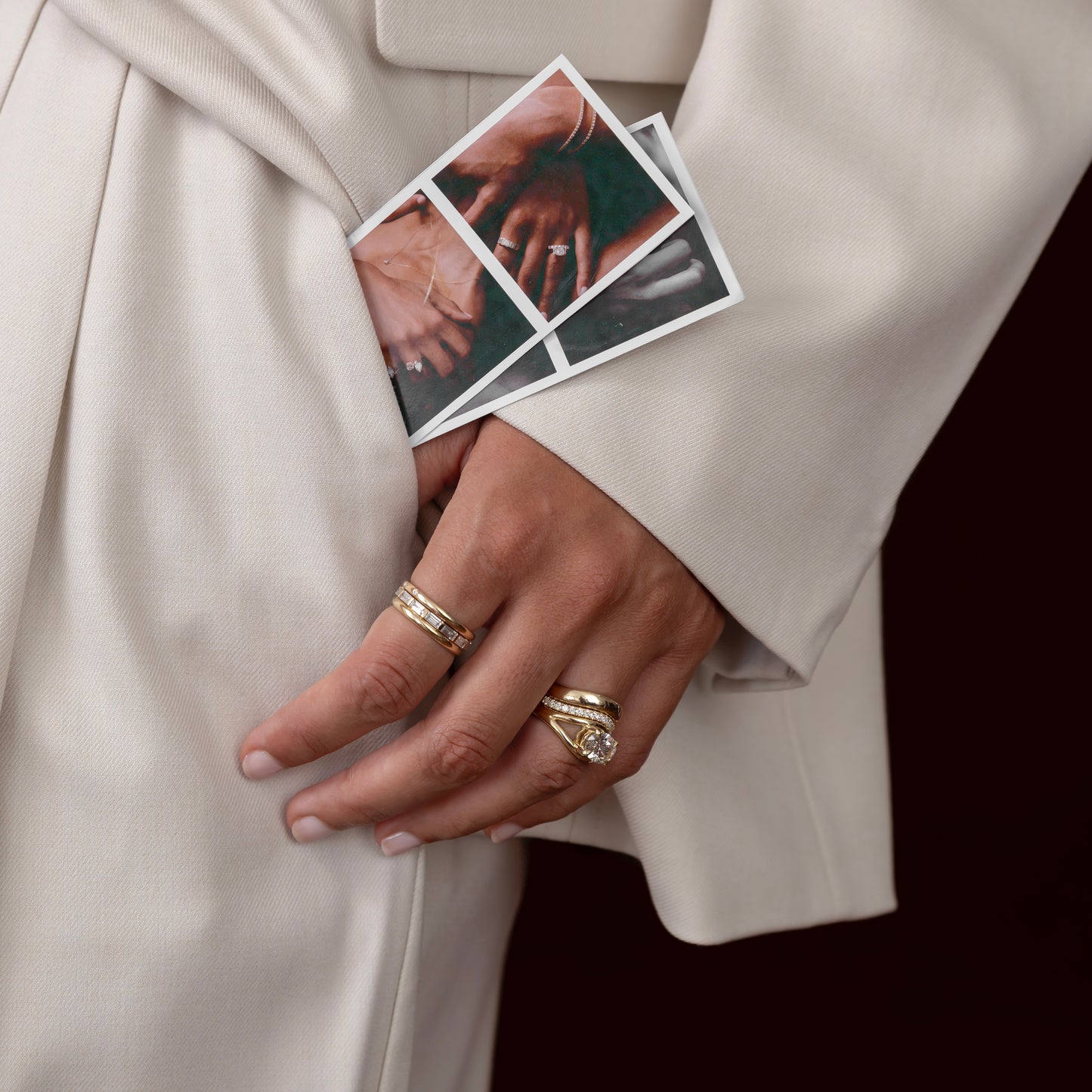 The Aleasa Ring - Split Shank East-West Oval Solitaire