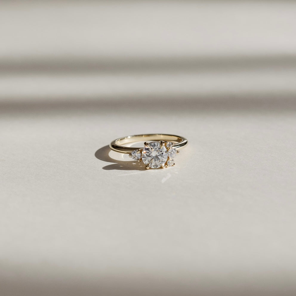 The Astraea Ring - Round Brilliant Cluster