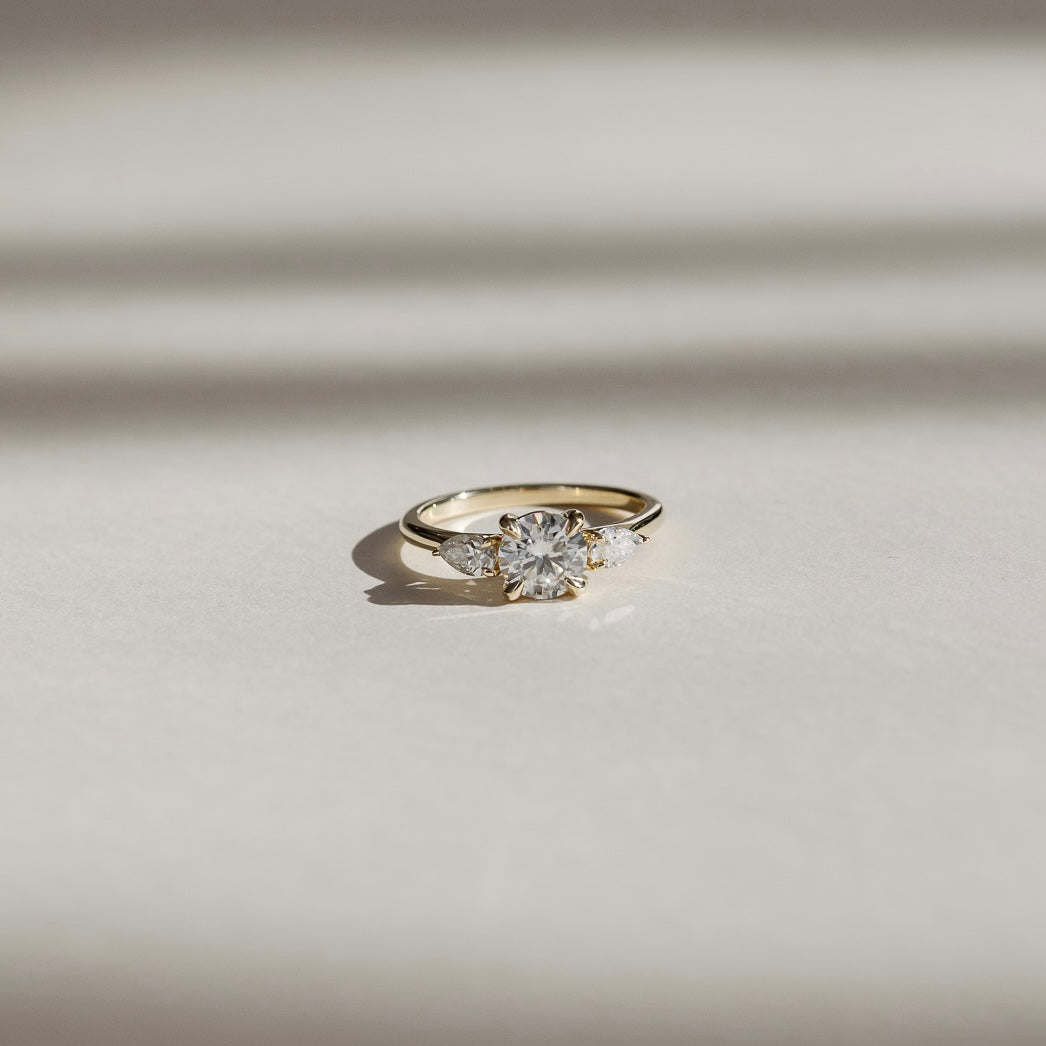 The Florence Ring - Round and Pear Trilogy