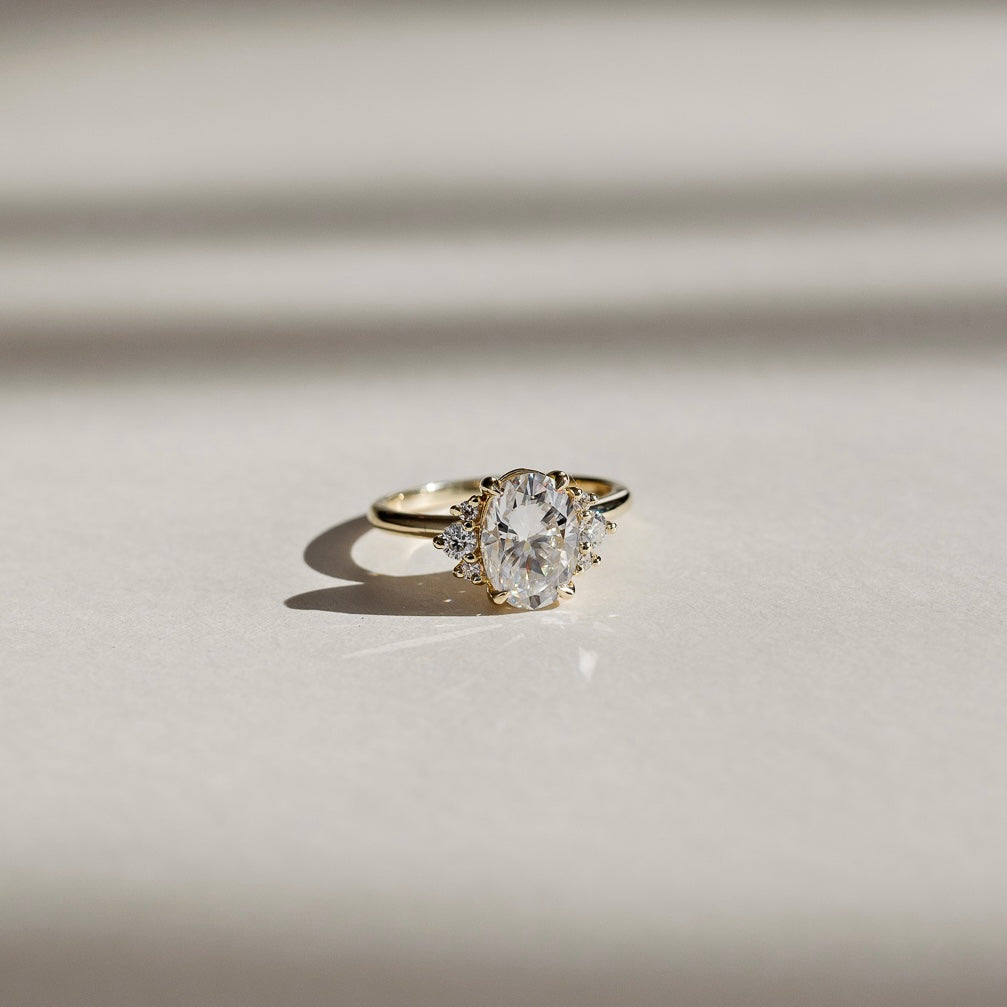 The Althea Ring - Oval Cluster