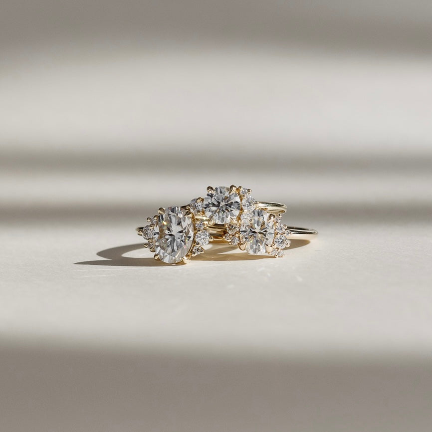 The Althea Ring - Oval Cluster