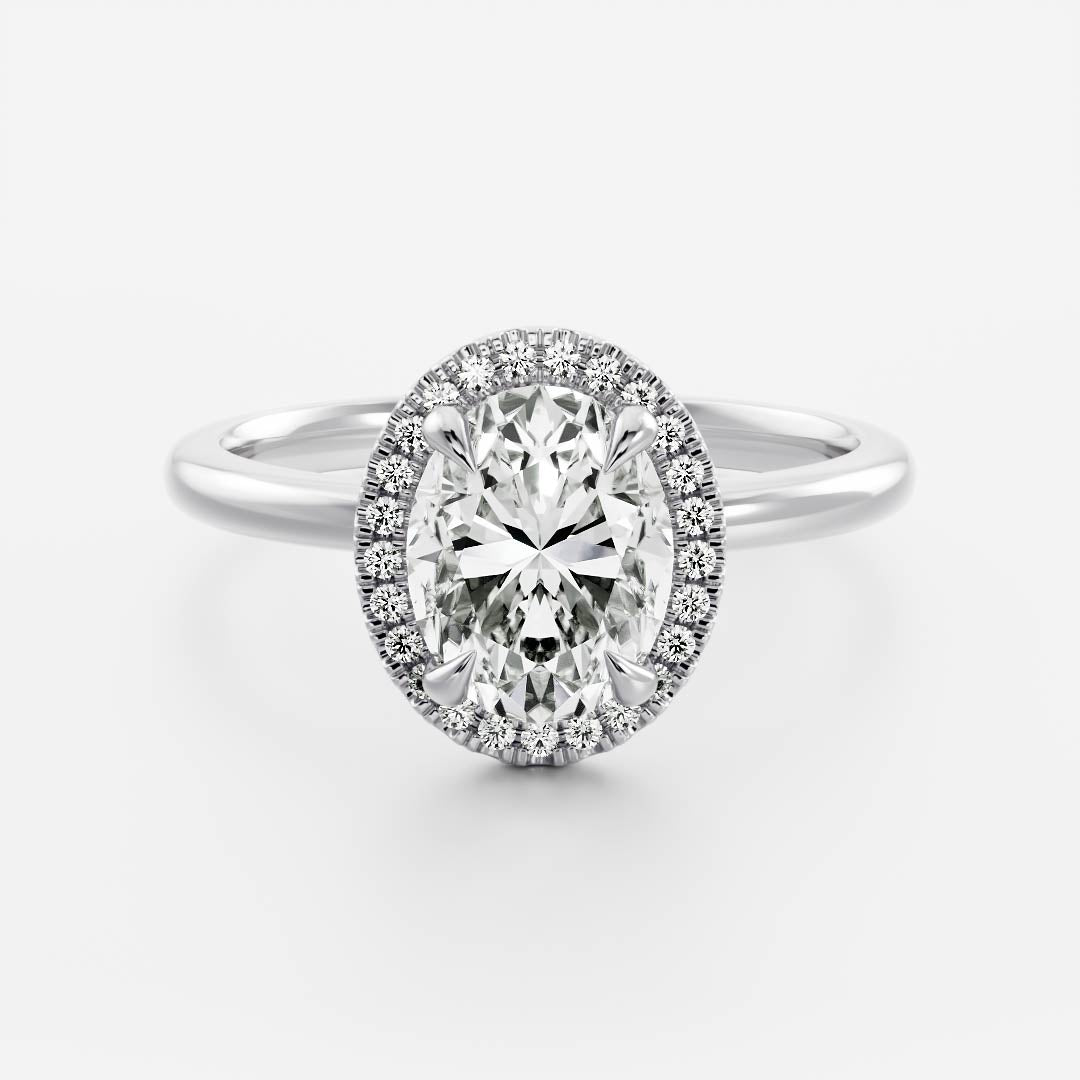 The Luise Ring® - Oval Halo