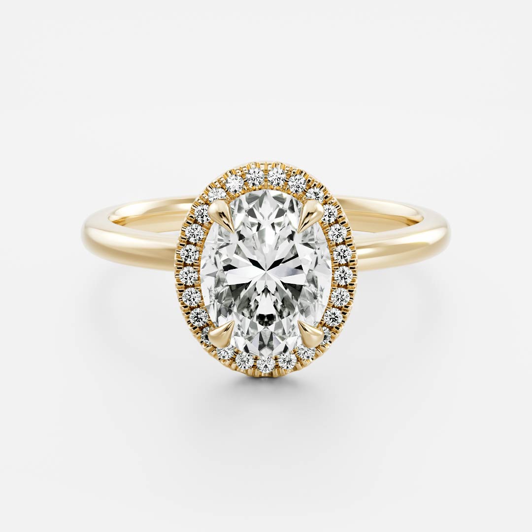 The Luise Ring® - Oval Halo