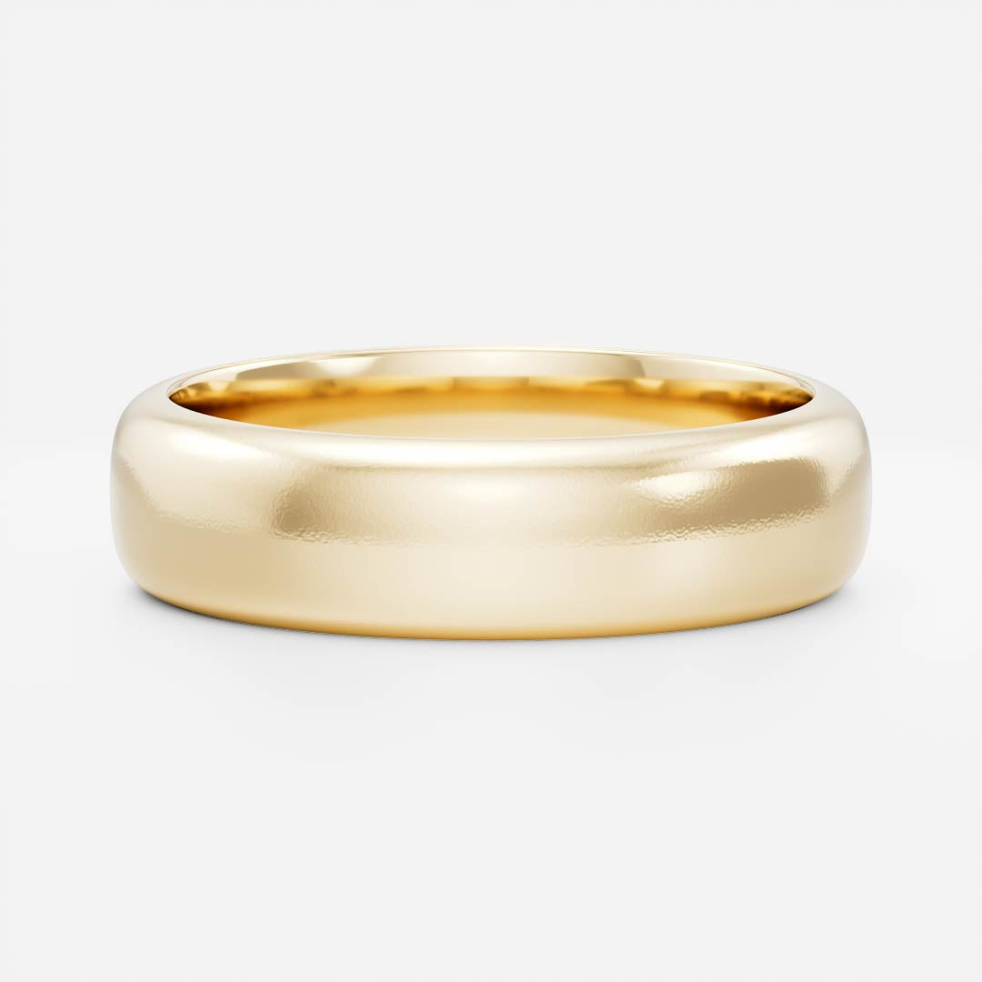 The Nikolas Ring - Brushed Classic Comfort Fit Men's Ceremonial Band