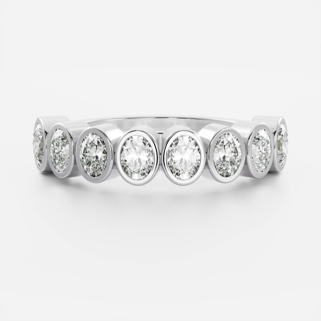 The Harper Ring - Oval Bezel Ceremonial Ring