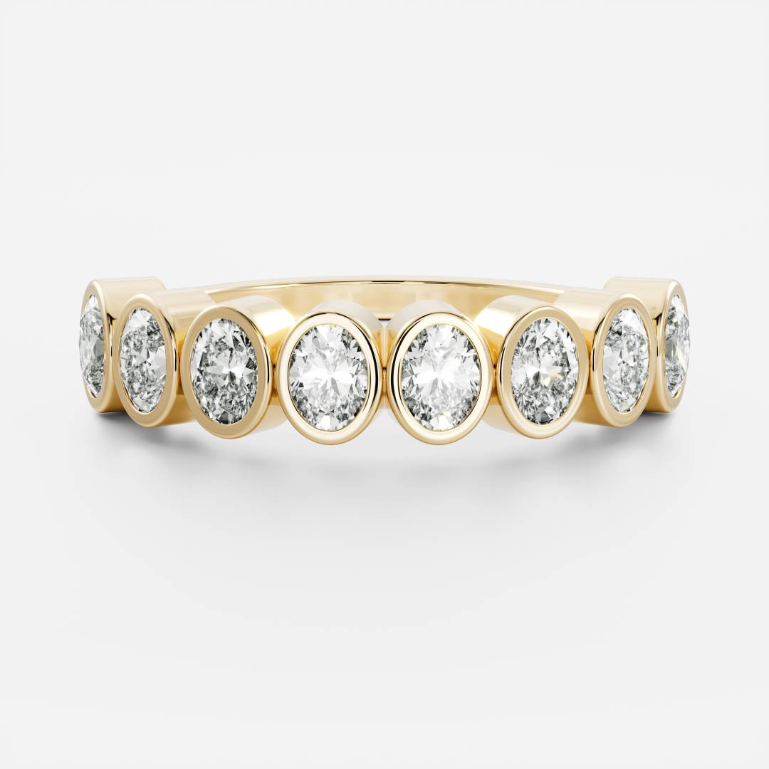 The Harper Ring - Oval Bezel Ceremonial Ring