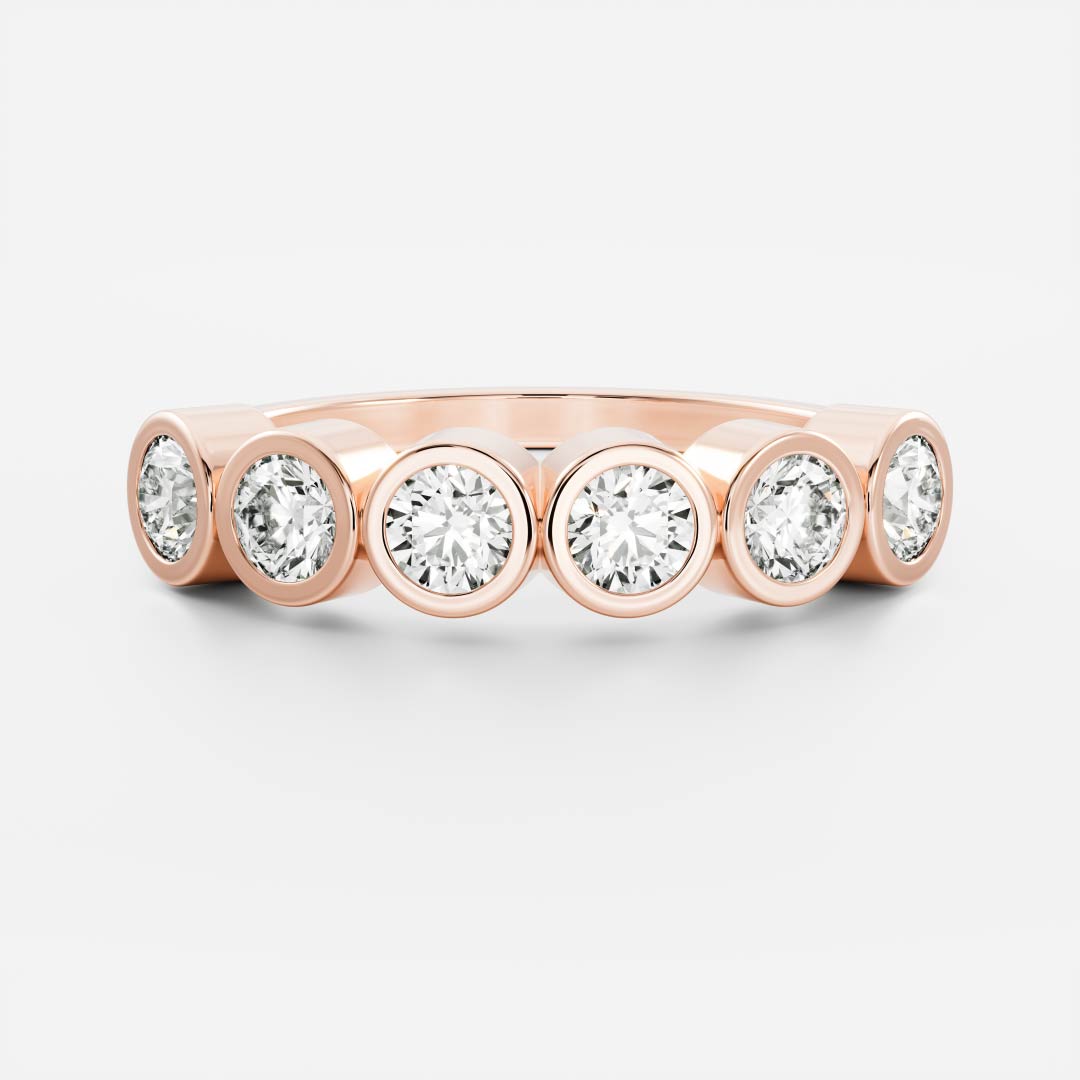 The Harper Ring - Round Bezel Ceremonial Ring