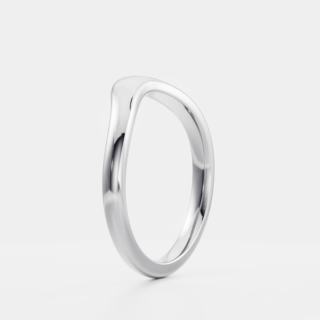 The Eve Ring - Curved Ceremonial Ring