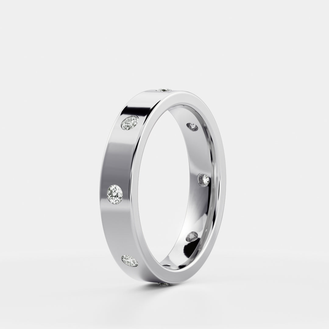 The Lira Ring - Inset Statement Ceremonial Ring
