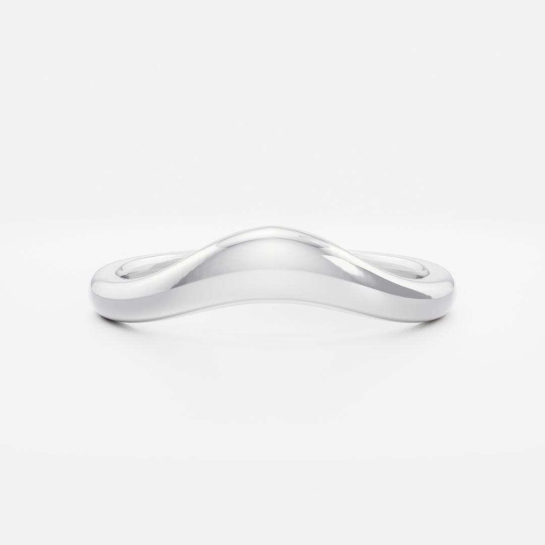 The Eve Ring - Curved Ceremonial Ring