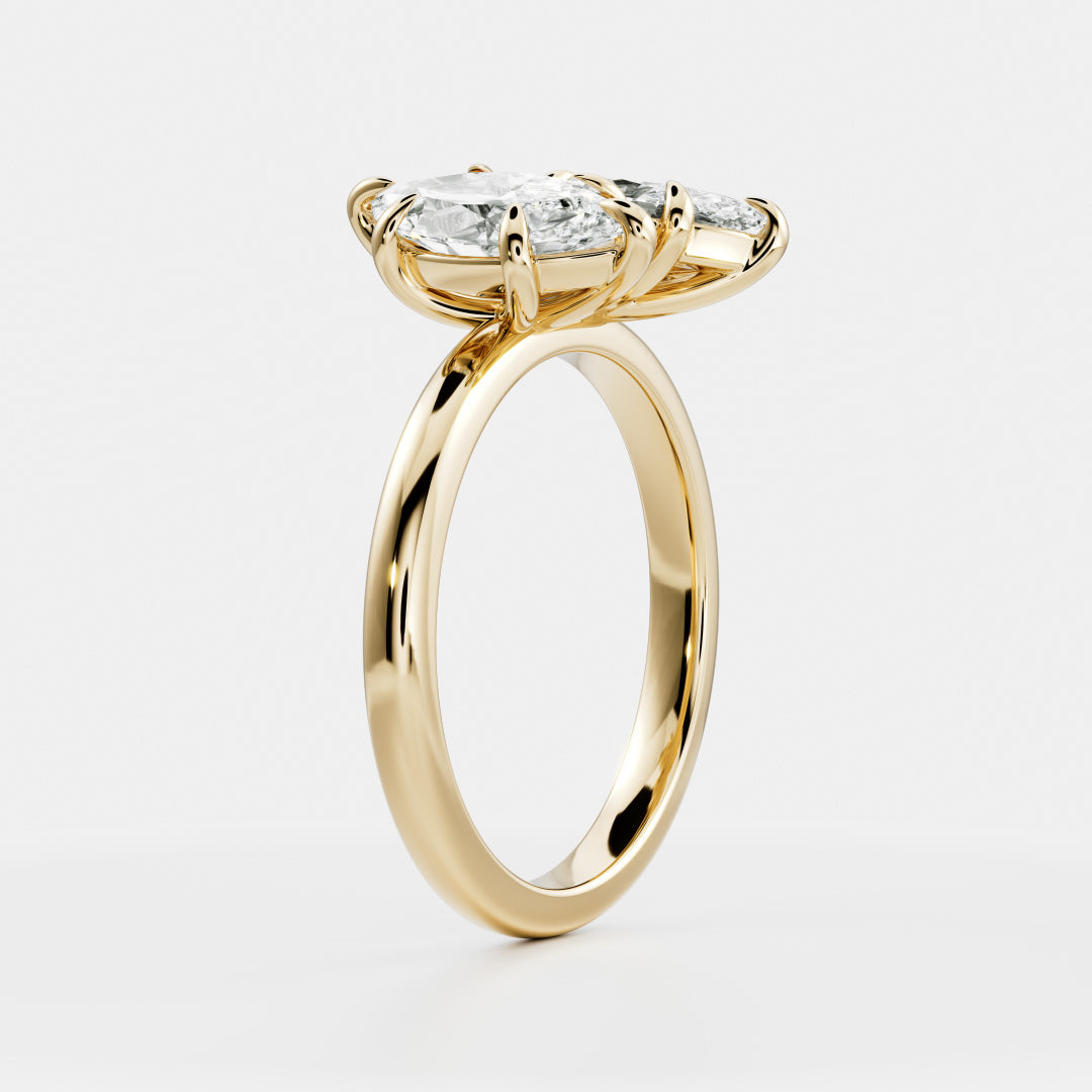 The Arie Ring - Marquise Toi et Moi