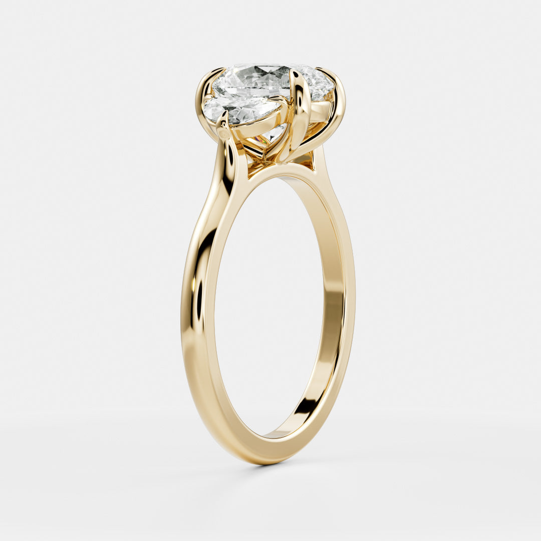 The Anya Ring - Oval and Half Moon Trilogy