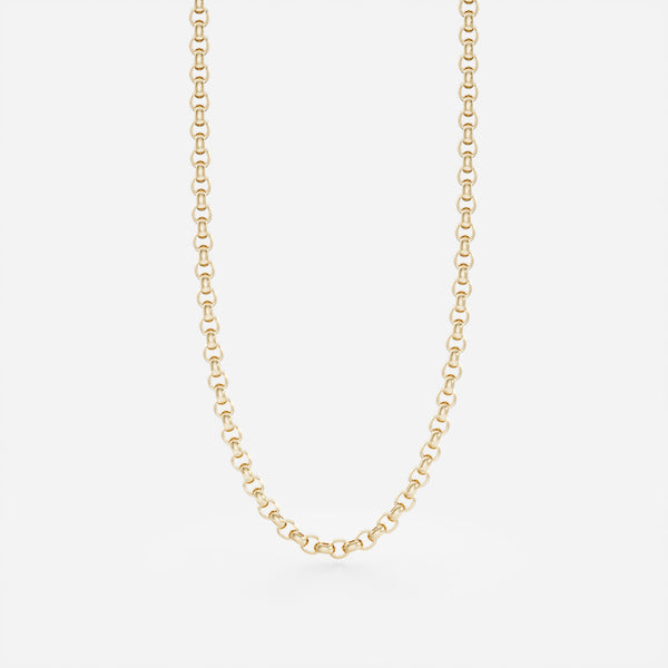 The Petite Round Belcher Chain