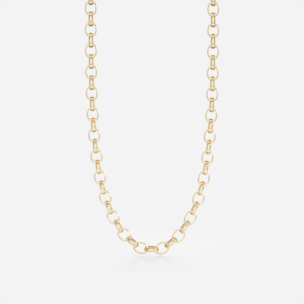 The Oval Belcher Chain