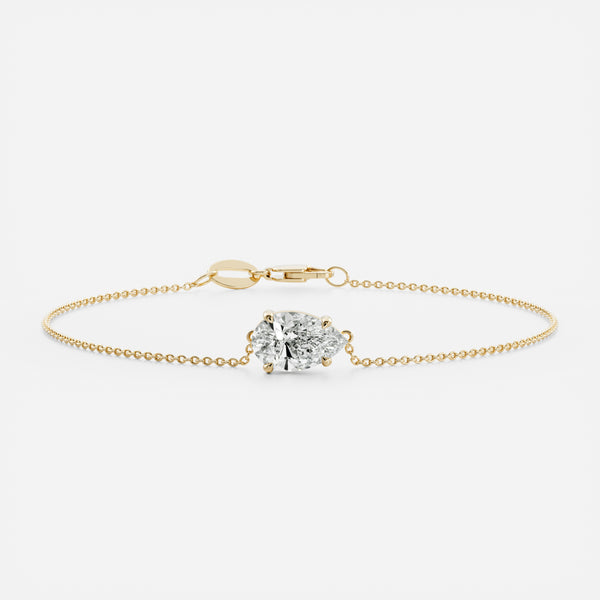The Iris Pear Bracelet