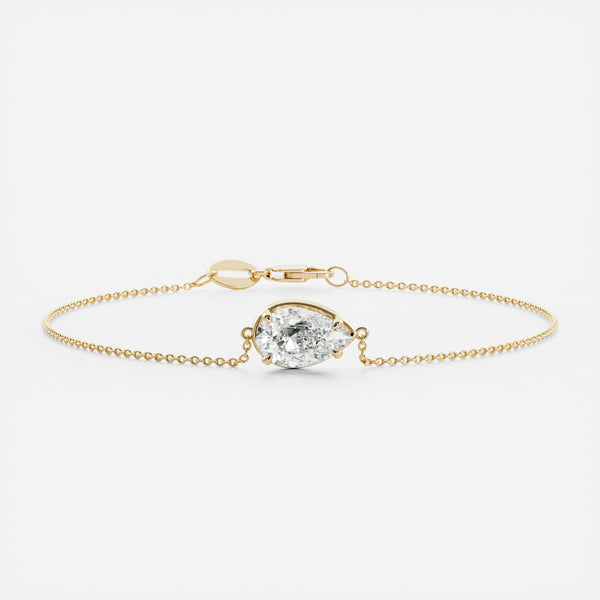 The Mara Pear Georgian Bracelet