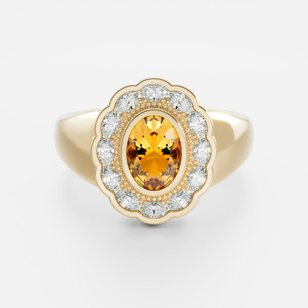 The Sovereign Signet - Citrine (November)