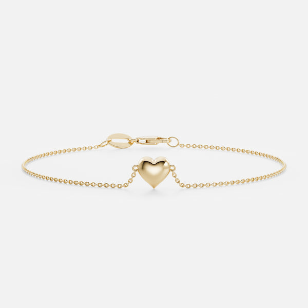 The Contour Heart Bracelet