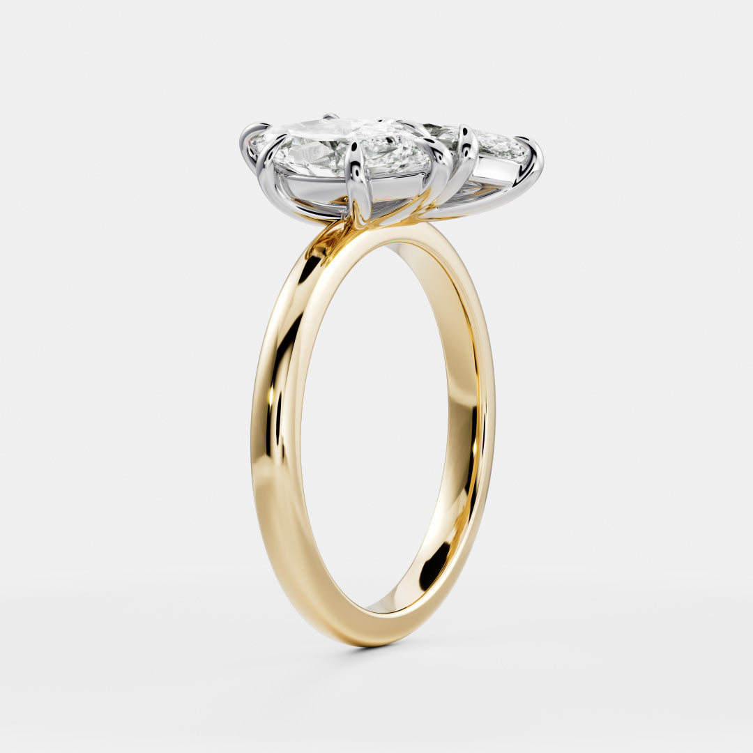 The Arie Ring - Marquise Toi et Moi