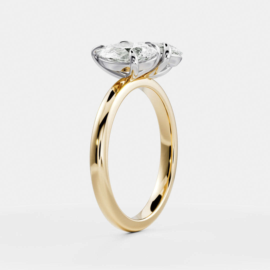 The Sophia Ring - Pear Toi et Moi