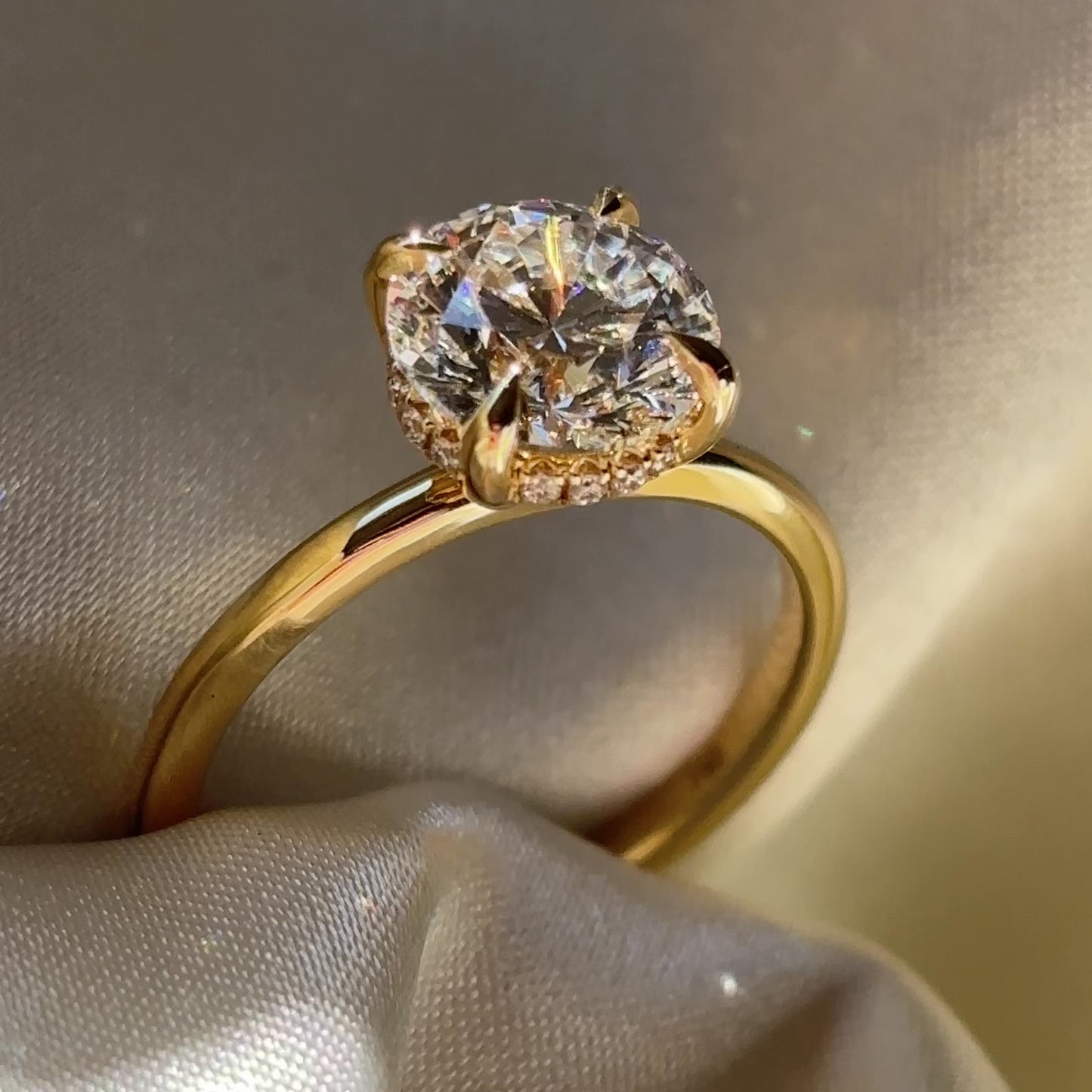 The Isla Ring - 2.02ct Lab Grown Diamond Round Brilliant Solitaire