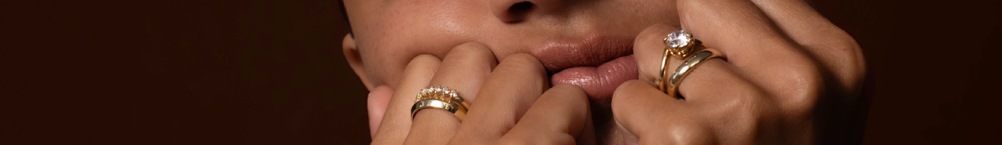 Moissanite Rings