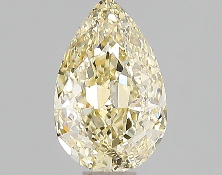 Pear 1.01ct Fancy Intense Yellow