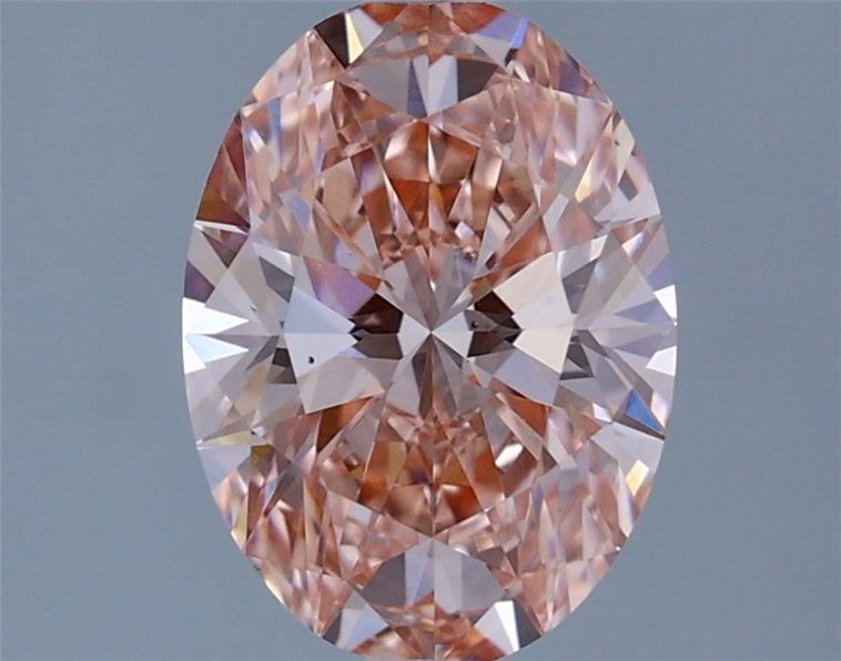 Oval 1.6ct Fancy Vivid Pink