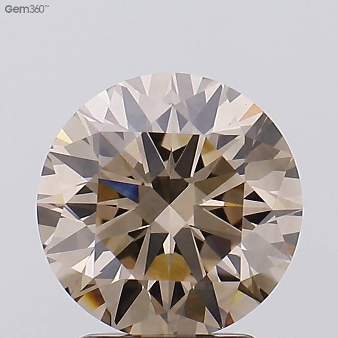 Round 1.22ct Fancy Dark Brown